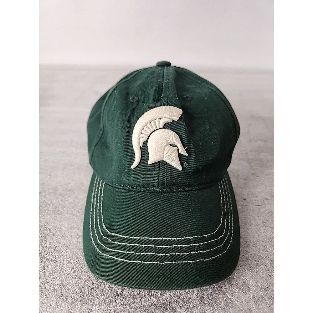 Michigan State Spartans Youth Hat Green Adjustable Top‎ of the World NCAA Cap